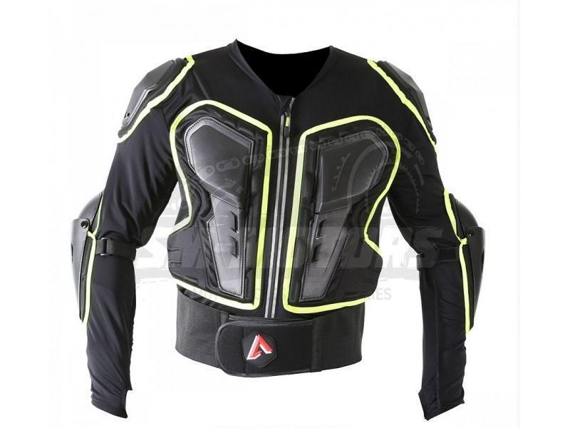 Защита тела черепаха ATAKI SC-220 Black/Hi-Vis Green