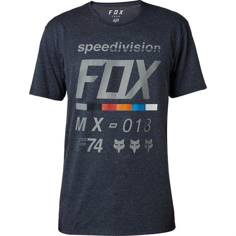 Футболка Fox Draftr SS Tech Tee Heather Midnight